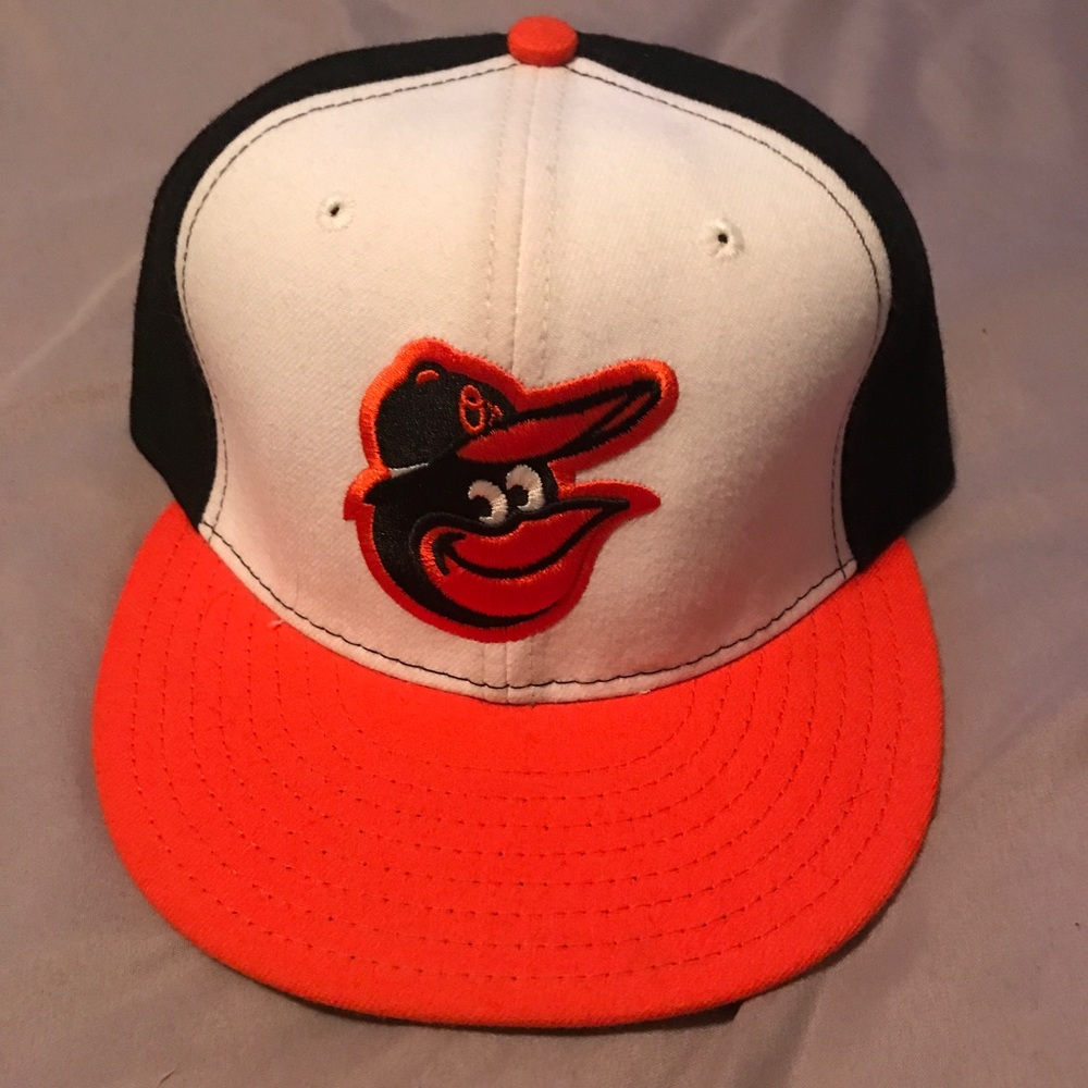 Retro Orioles fitted on field cap