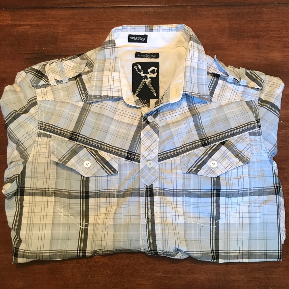 Marc Ecko "Cut & Sew" Button down shirt