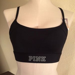 Victoria's Secret PINK BLACK ULTIMATE SPORTS BRA