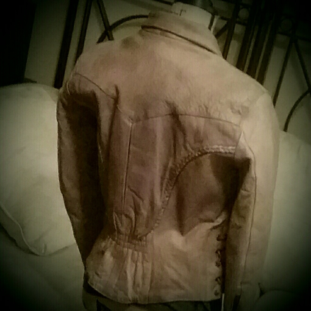 Premium Leather Riding Jacket - Picture 4 of 4