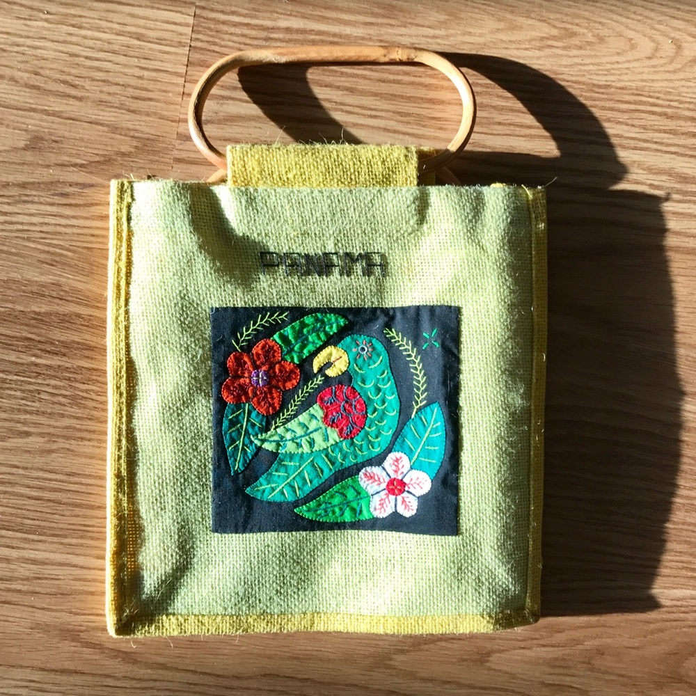 DEEP DISCOUNT GREAT DEAL Woven Panama Beach Tote