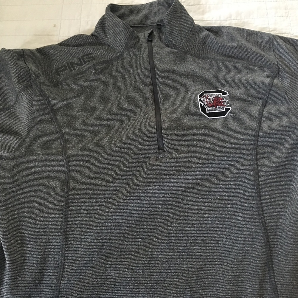 Ping South Carolina golf 1/4 zip new