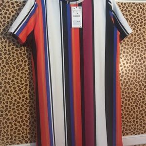 Zara striped dress