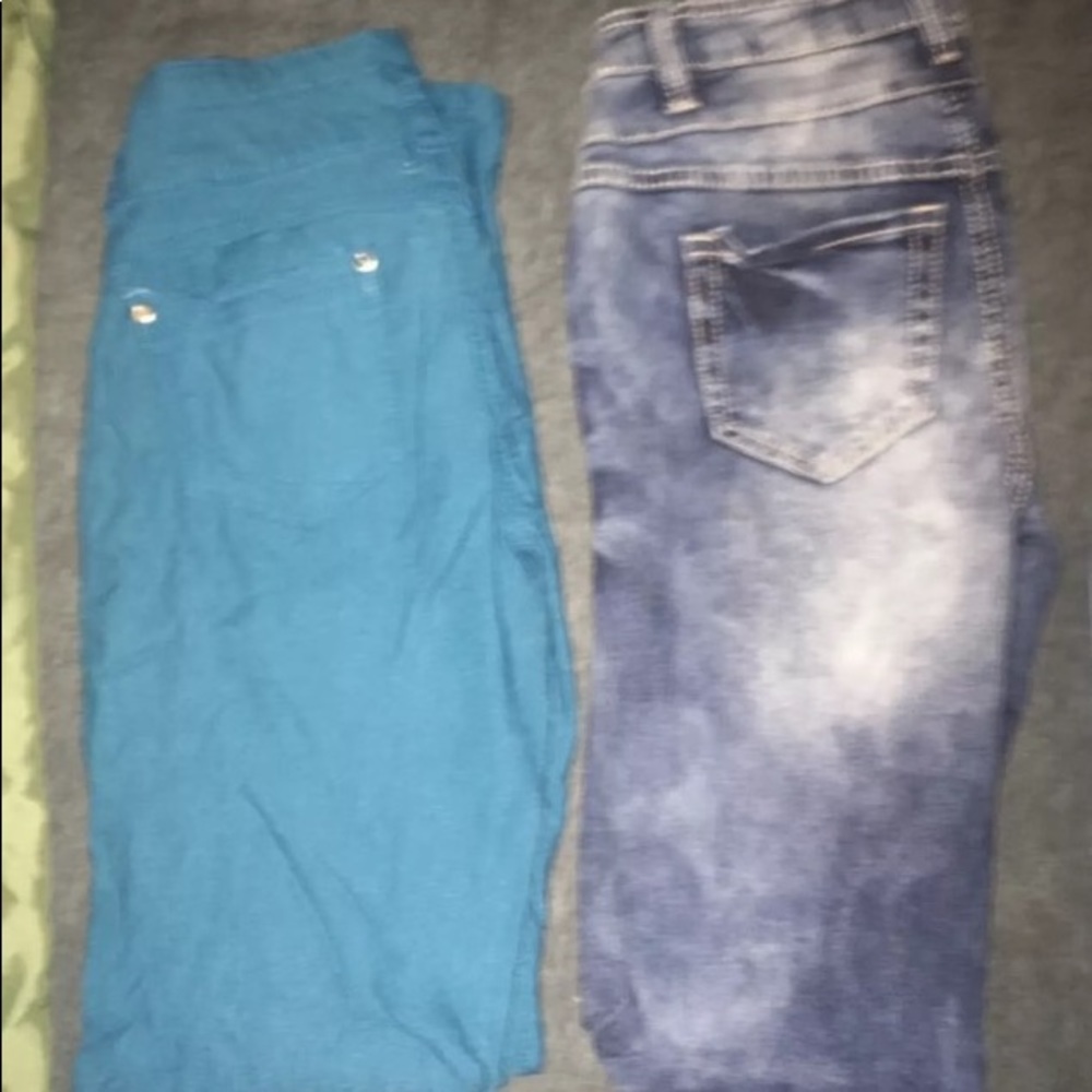 High rise pants
