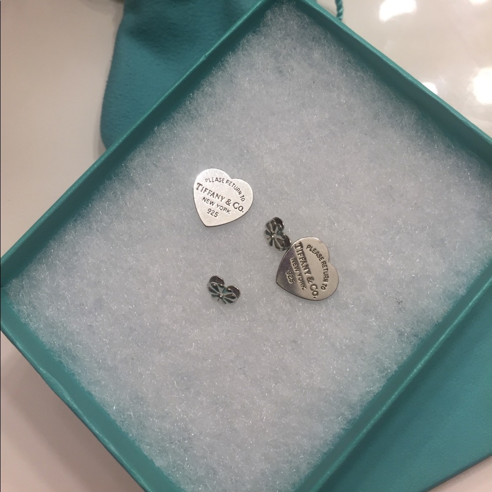 Tiffany & Co. Medium Heart Earrings