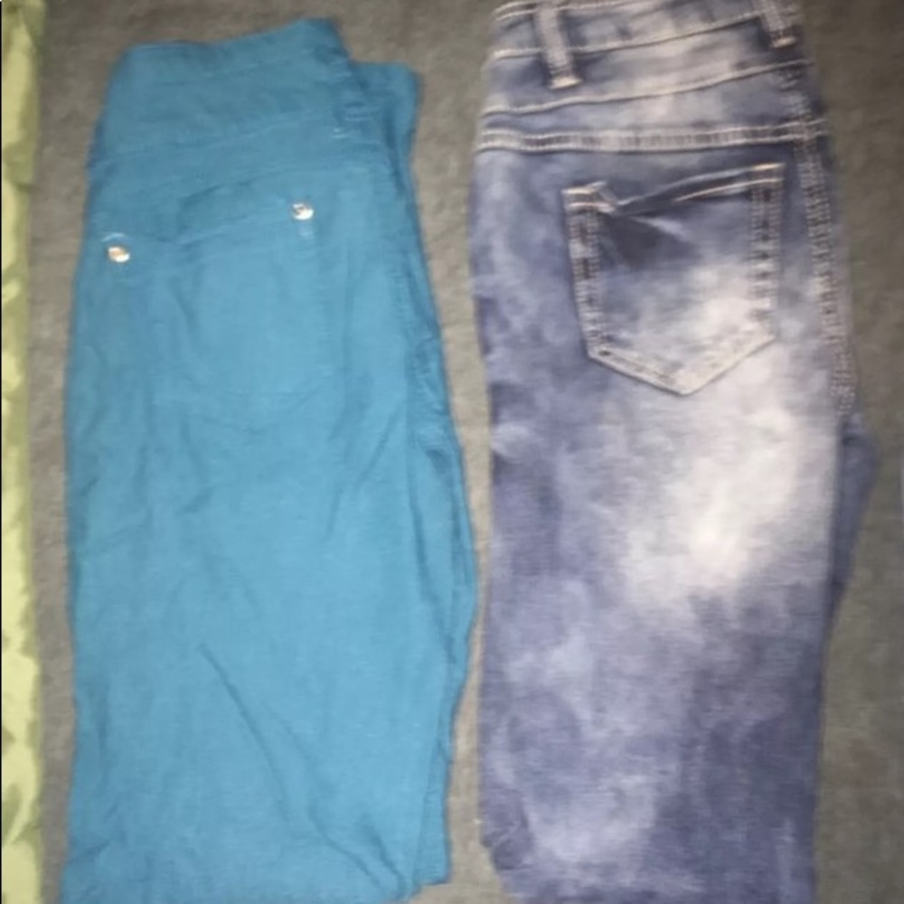High rise skinnys