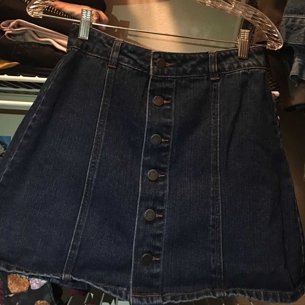Denim skirt