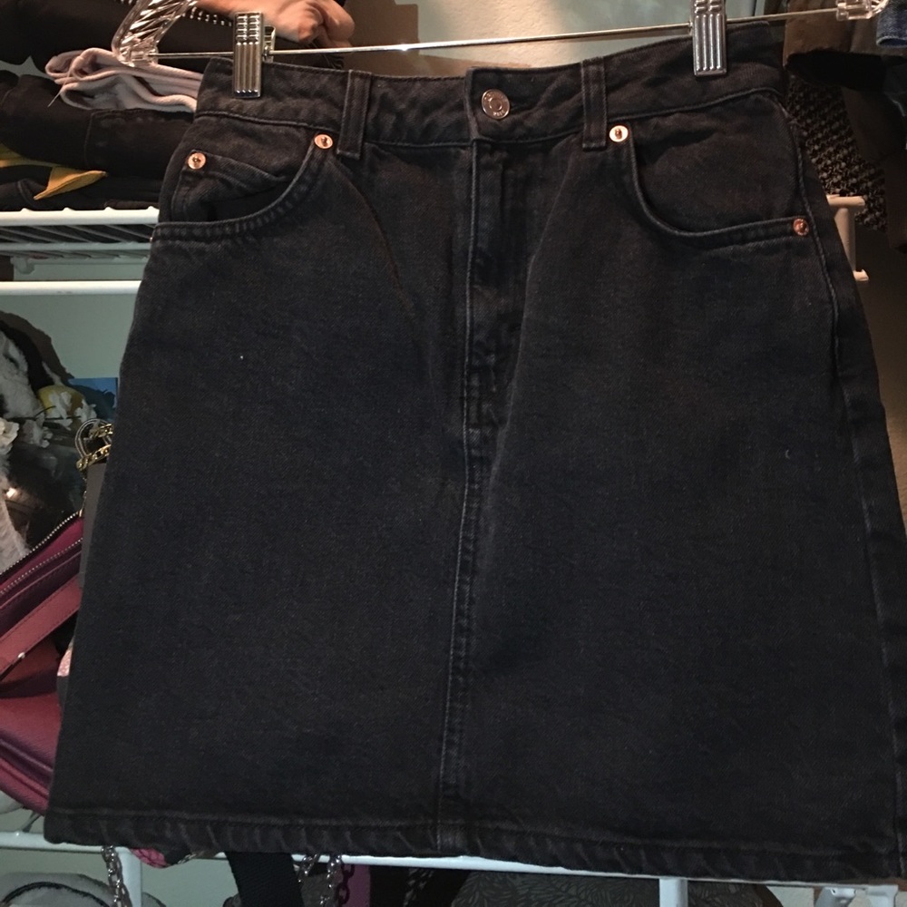 Denim skirt