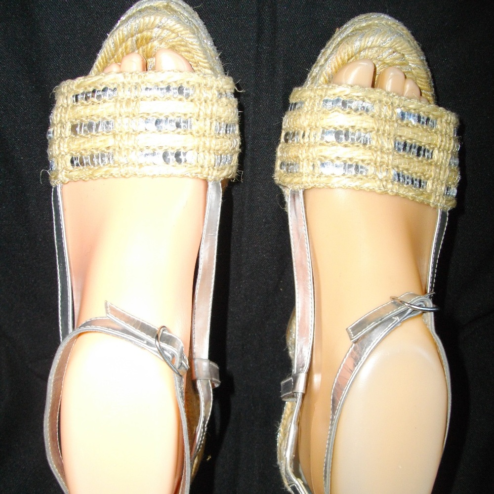 Kate Spade 10 Sequins Wedge Sandals -- Final Price