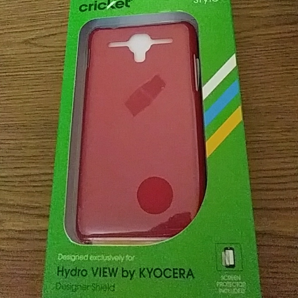 New Red Hydro VIEW by KYOCERA designer sheild.