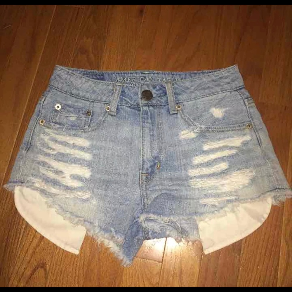 American Eagle festival shorts