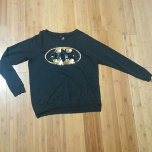 Batman sequined sweater