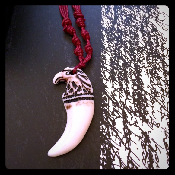 Other - Red eagle tribal necklace
