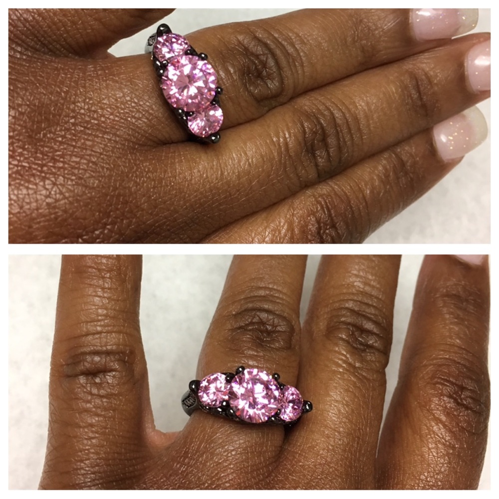 New Pink cocktail Ring