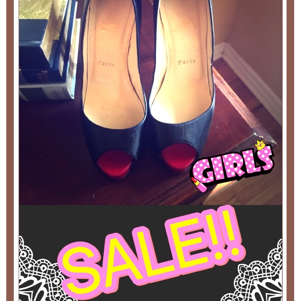 ONE DAY SALE! Christian Louboutin Very Prive Peep