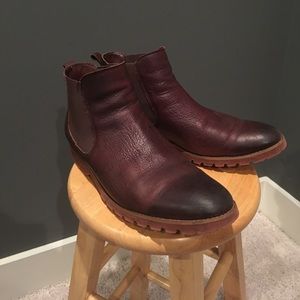 Buks brand leather pull on boots. Men's size 13.