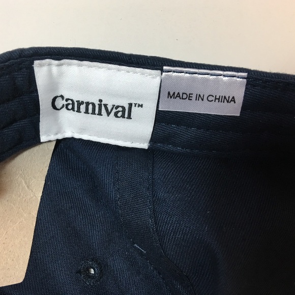 2018 Carnival Magic, OS Navy Baseball Hat/Cap, NWT - Picture 2 of 8