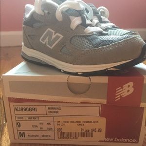 SOLD! New Balance toddler size 9 sneakers.