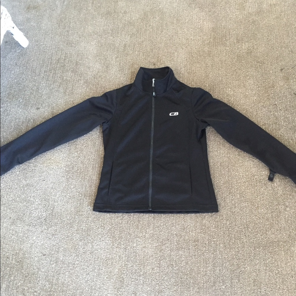 Black track jacket