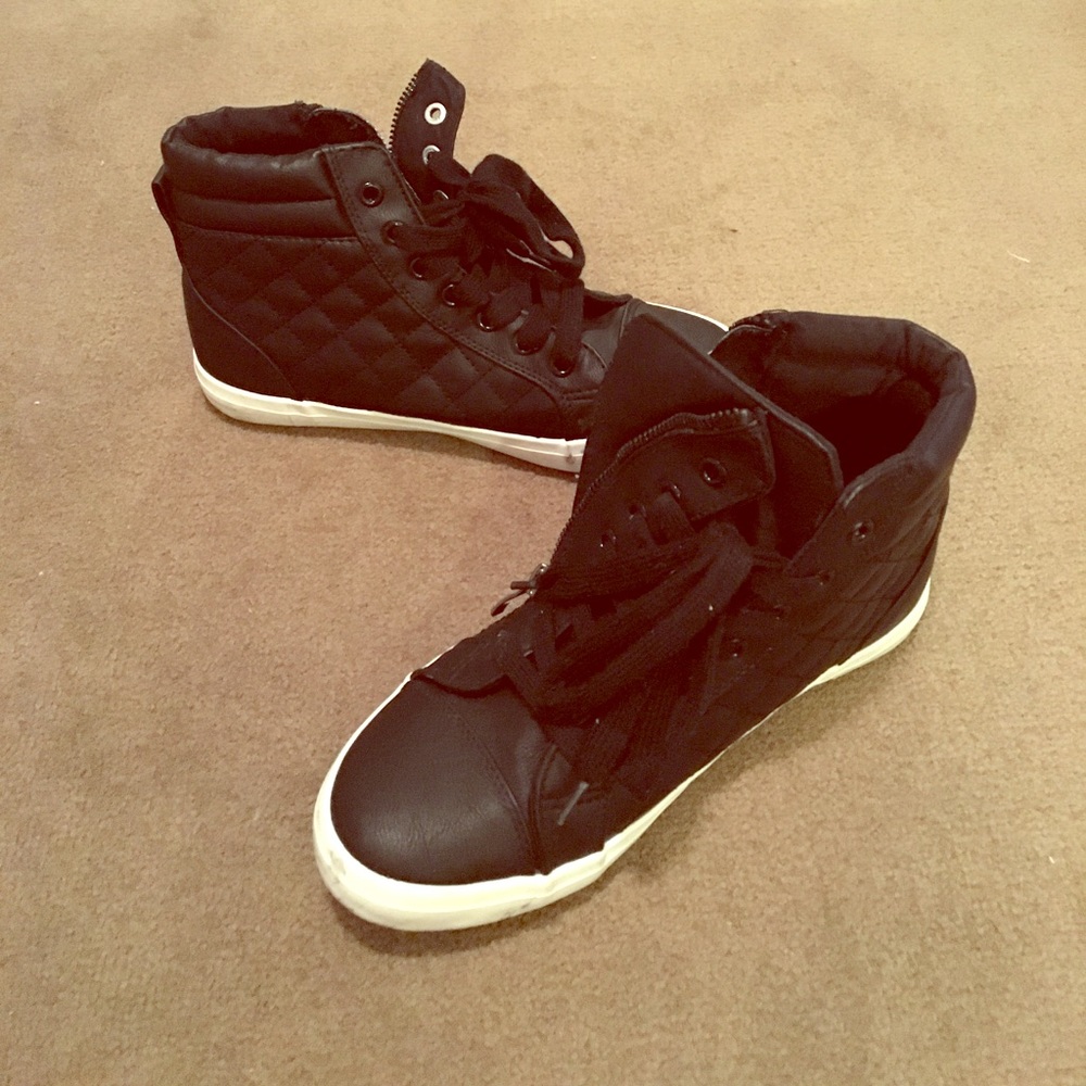 Black high tops