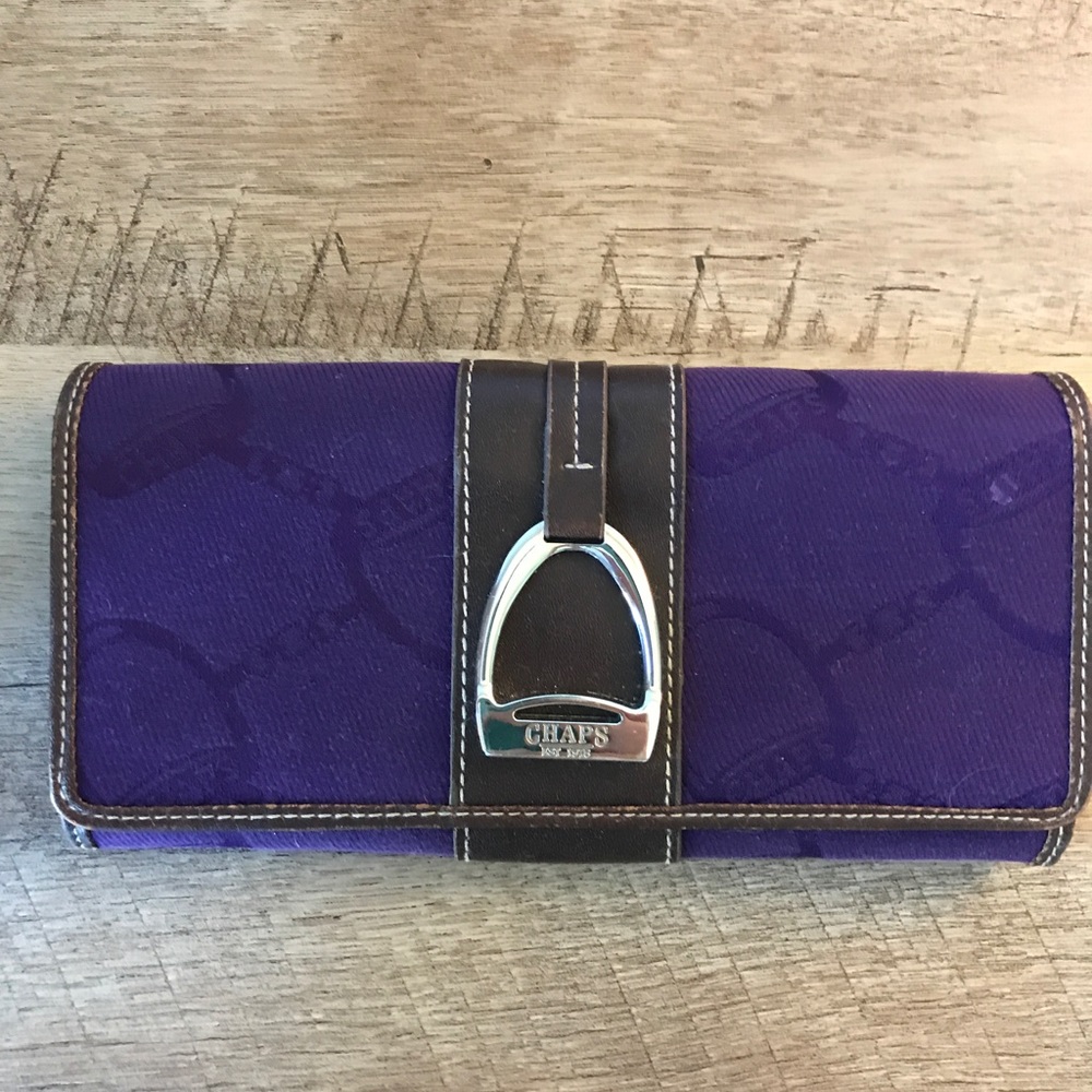 CHAPS Wallet in Royal Purple