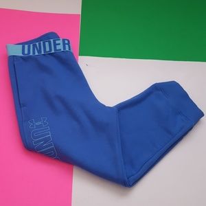 NWT Under Armour Fleece Capris for Girls