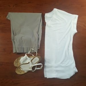 Lane Bryant white tunic size 18/20