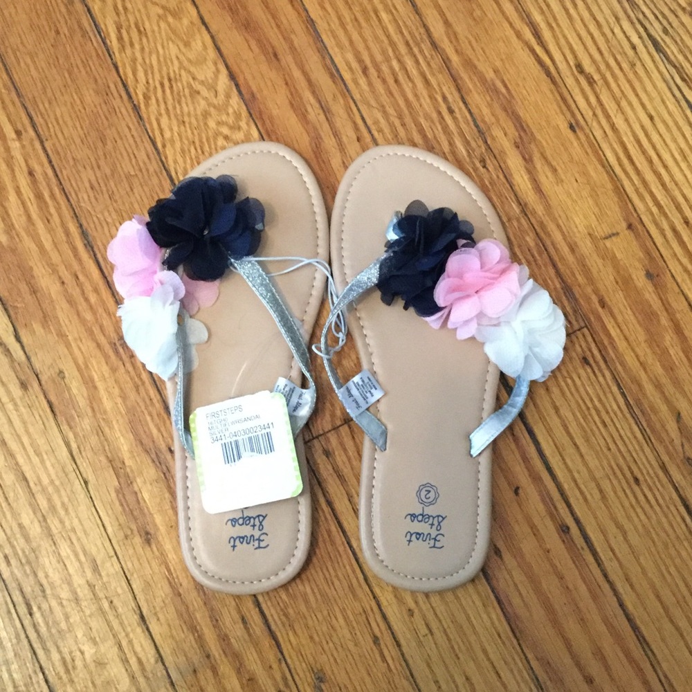 First Steps Girls Flip-Flops