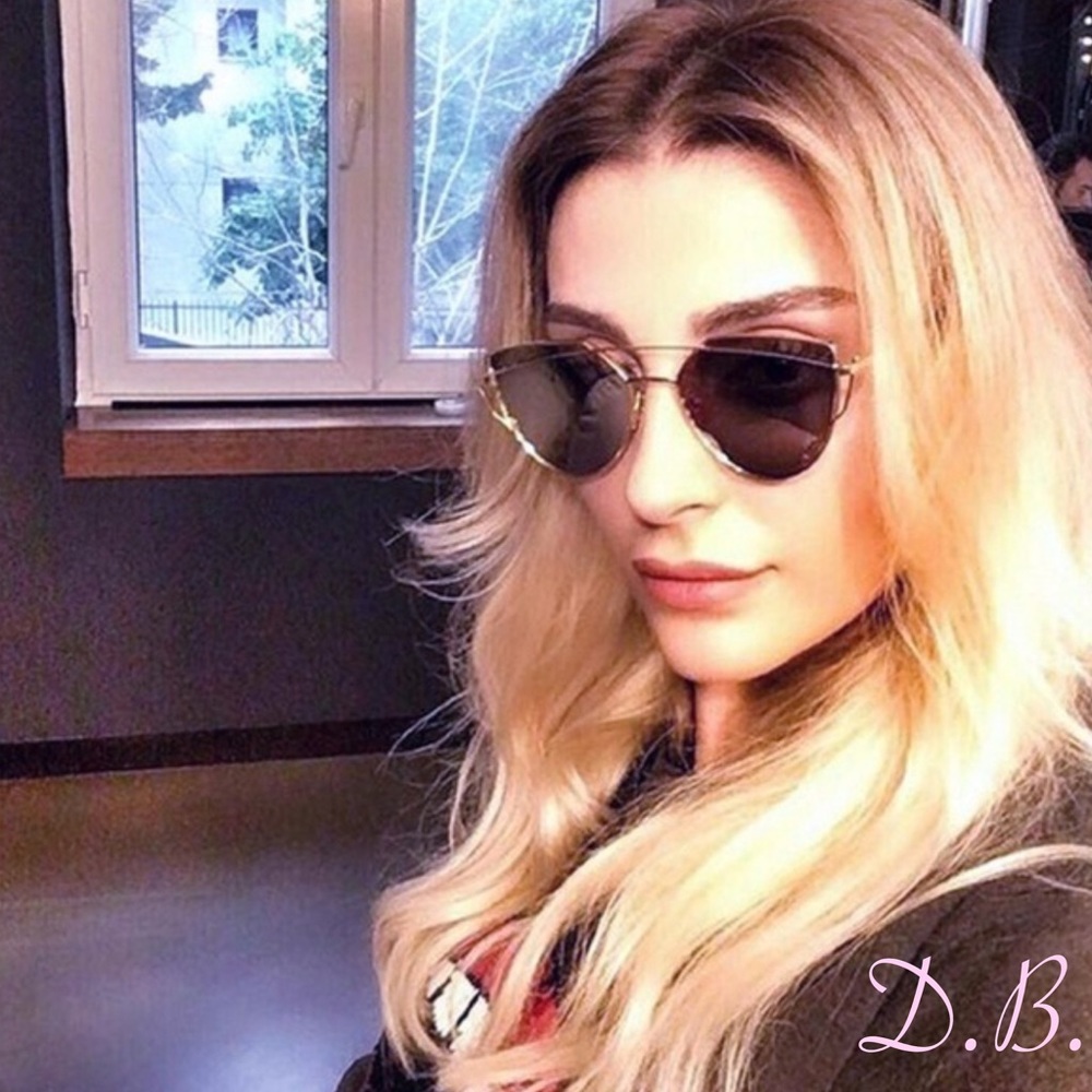 Cat eye sun glasses