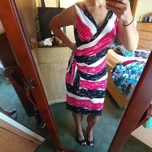 Faux Wrap Dress NWT