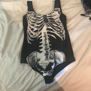 Tobi skeleton bodysuit