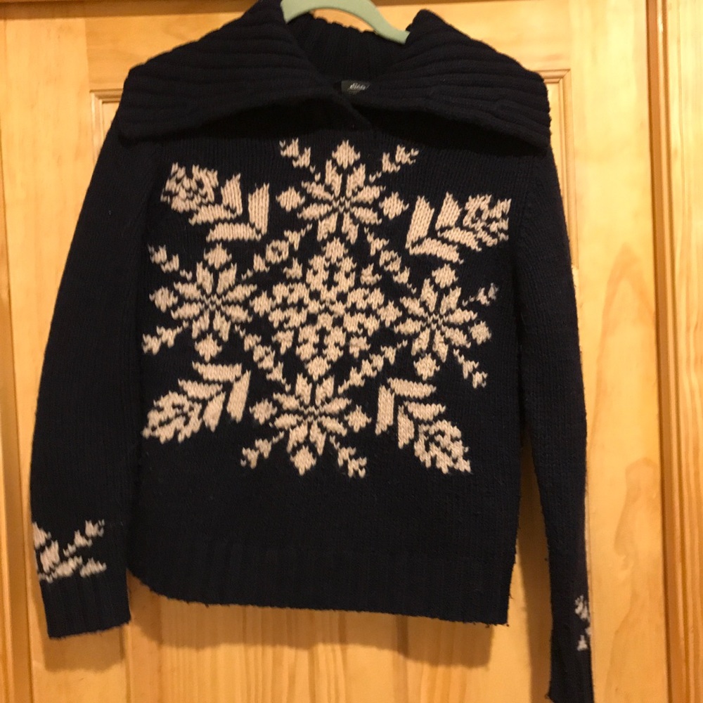 Eddie Bauer Snowflake Sweater