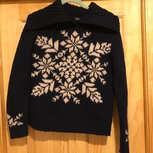 Eddie Bauer Snowflake Sweater