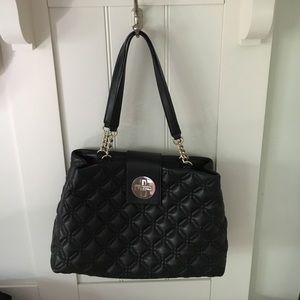 Kate Spade black leather purse