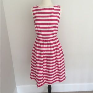 Lilly Pulitzer pink stripe sleeveless dress