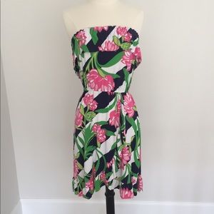 Lilly Pulitzer strapless dress size medium