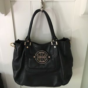 Tory Burch black leather bag