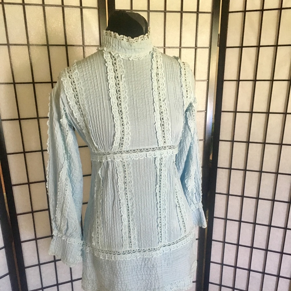 Vintage blue dress