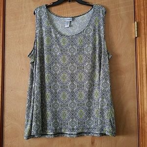 Catherine's Patterned Tank Top