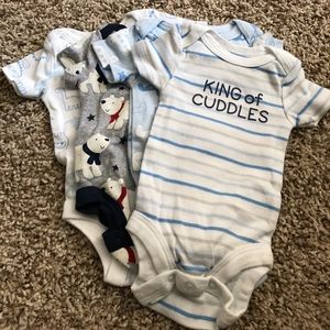 Koala Kids Shirts & Tops - Set of 4 Koala Baby onesies Koala Kids Shirts & Tops - Set of 4 Koala Baby onesies