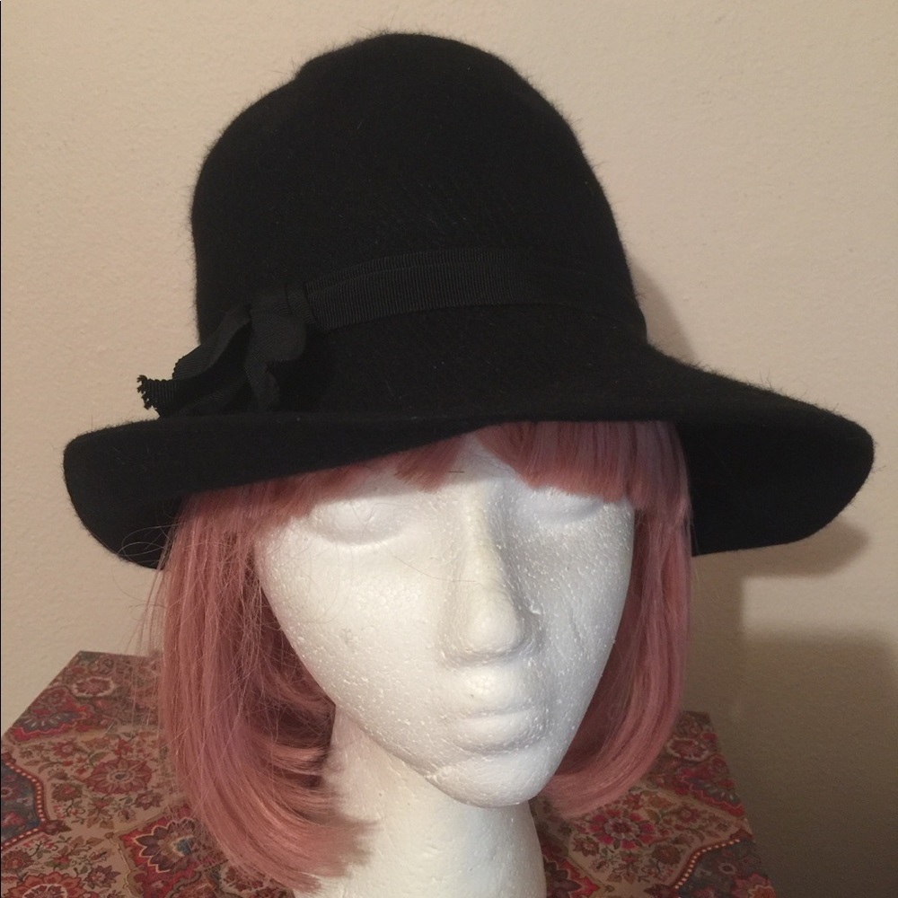 Vtg black hat