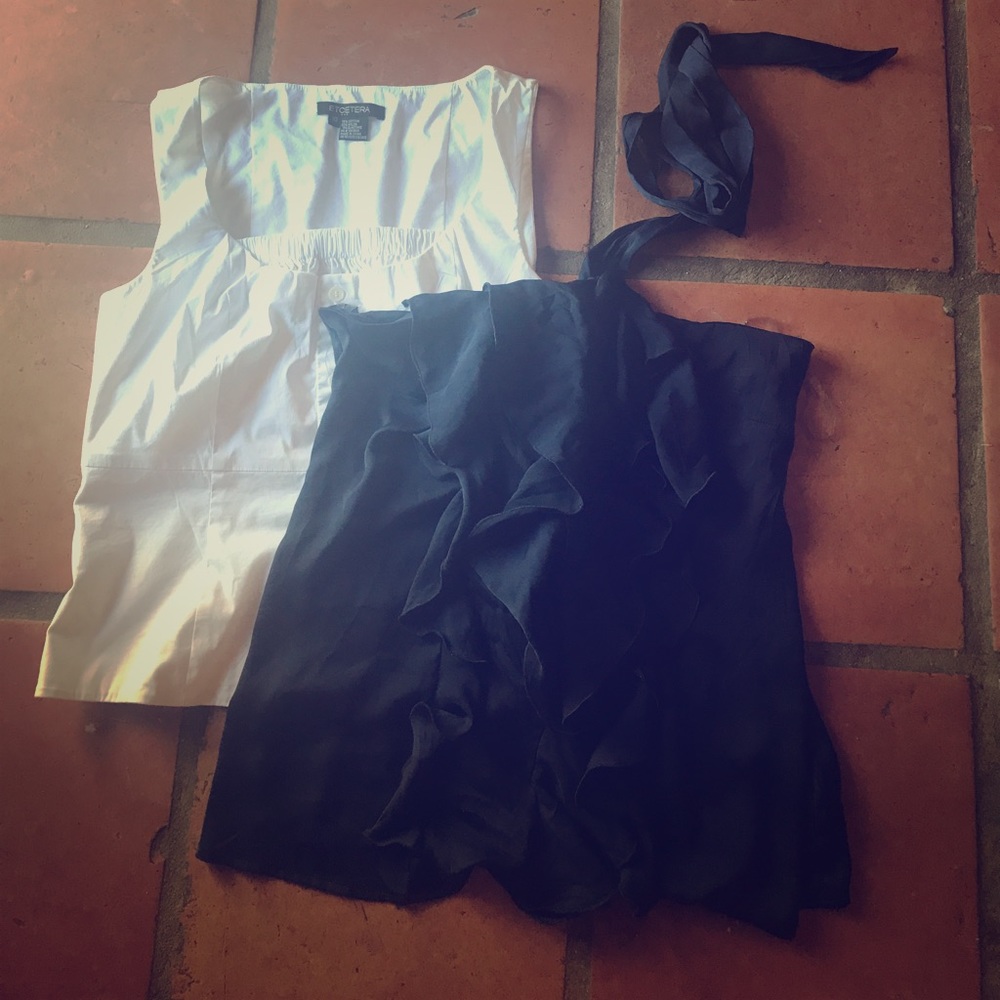 Lot of two tops