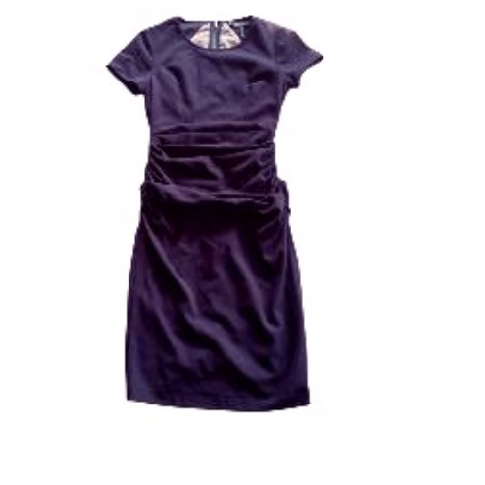 BCBG lace black cocktail dress