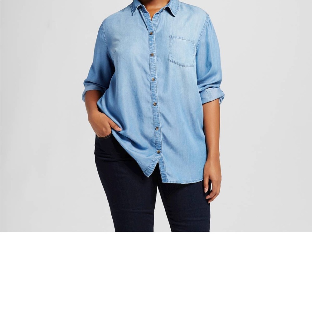 Denim Blouse