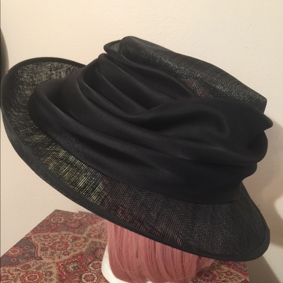 Vintage DERBY STYLE Black hat main image 7