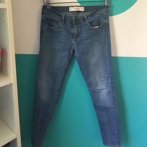 Abercrombie light wash jeans
