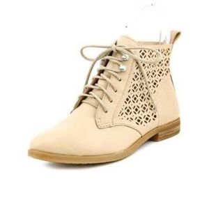 Lucky Brand Hirro Leather Oxford Ankle Bootie