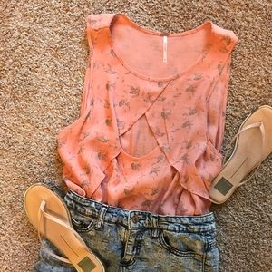 Free People Cut Out Top