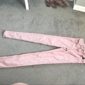 Light pink jeans