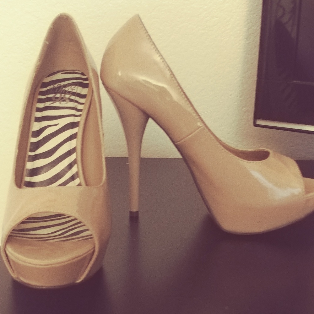 Nude heels